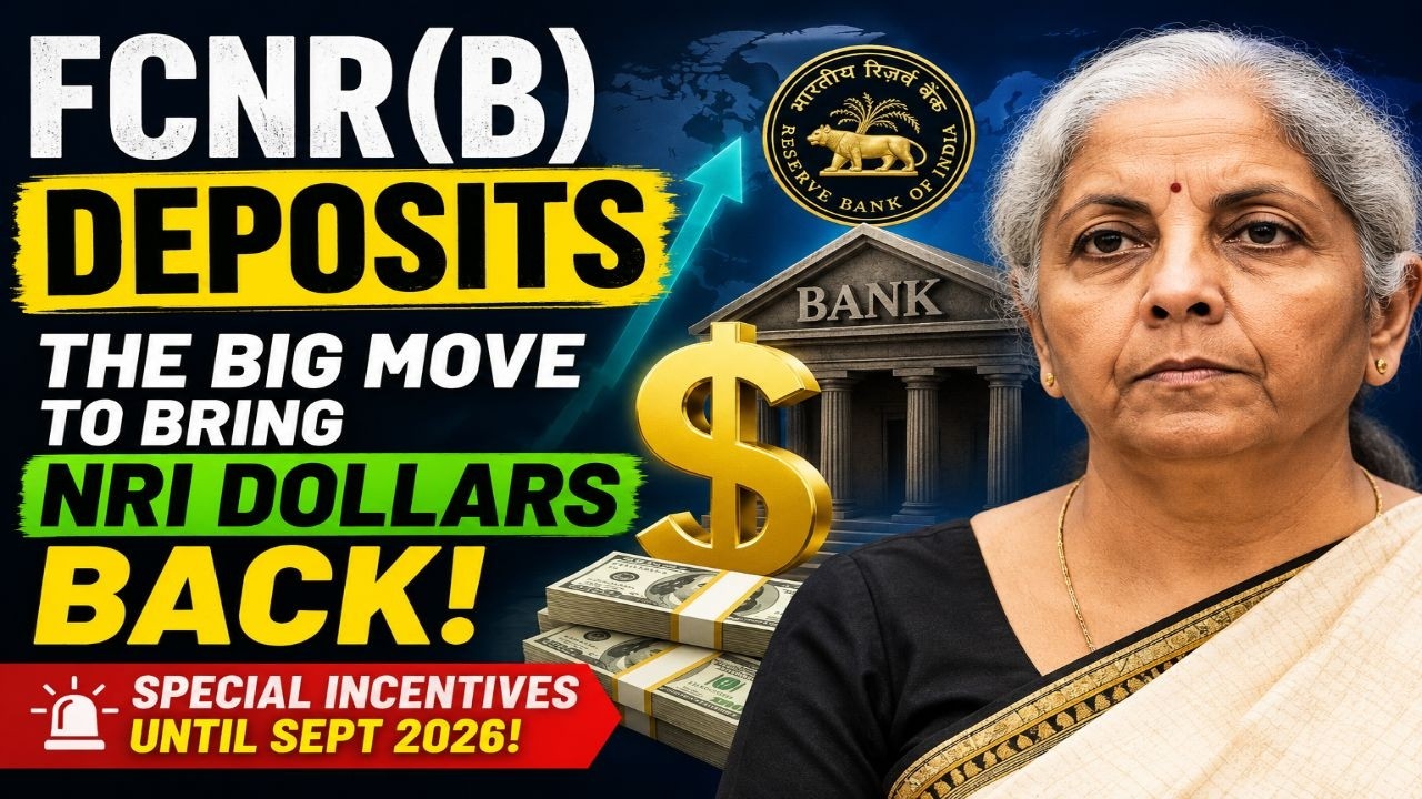 FCNR(B) Explained - India Wants NRI's Dollars | 2013 Formula Revived | Vajiram and Ravi