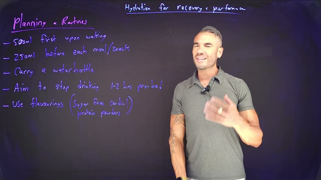 TIP 12.3 - Hydration for Performance and Recovery