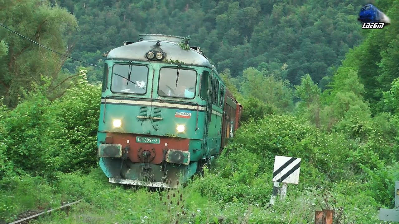 Urmărire Feroviară/Rail Chasing Marfar CFR MARFA Freight Train in Defileul Crișului Negru Canyon