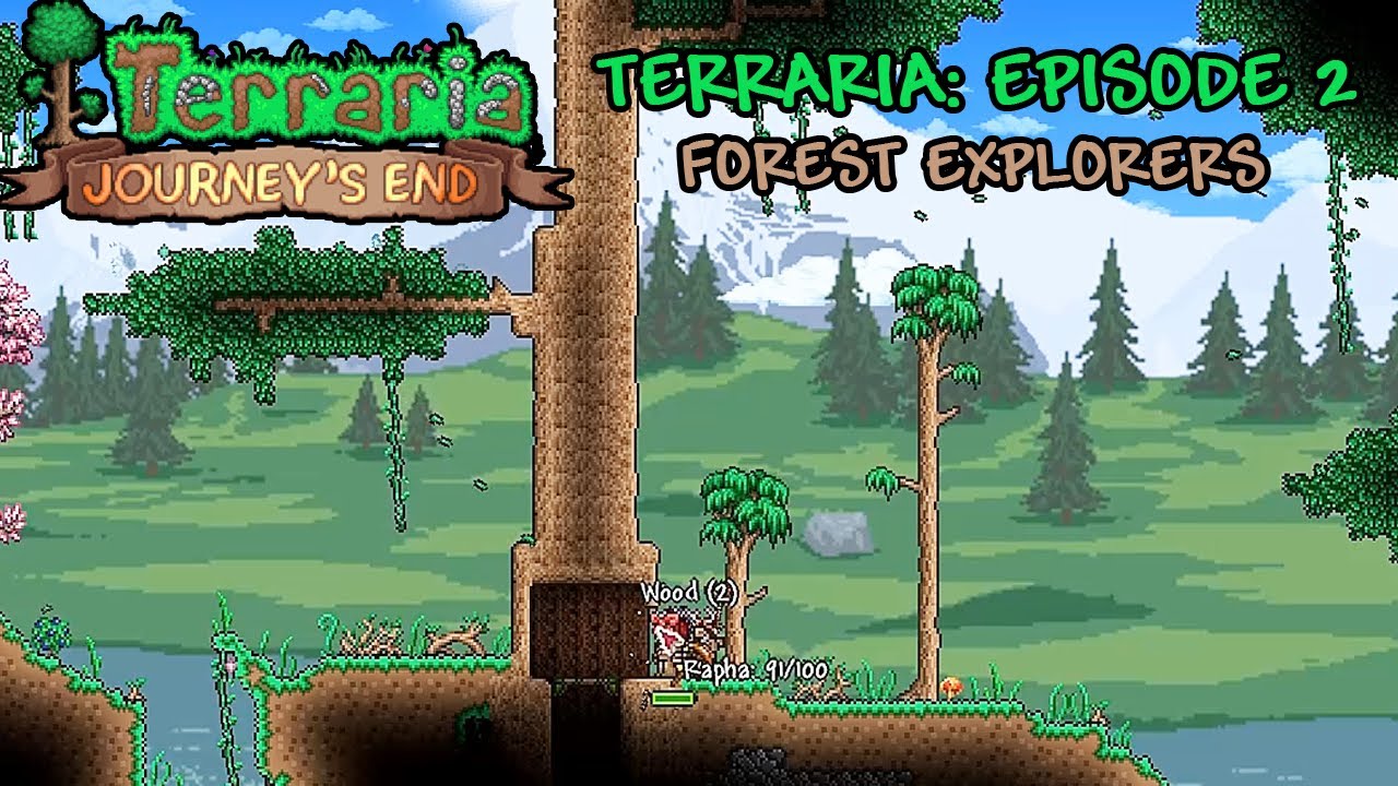 🌳⛏️ Terraria - Episode 2: Forest Explorers 🌲