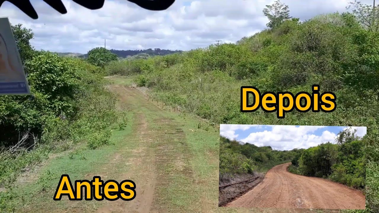 Reabertura de estrada motoniveladora caterpillar 120k/patrol/  retroescavadeira 580n pipa e rolo