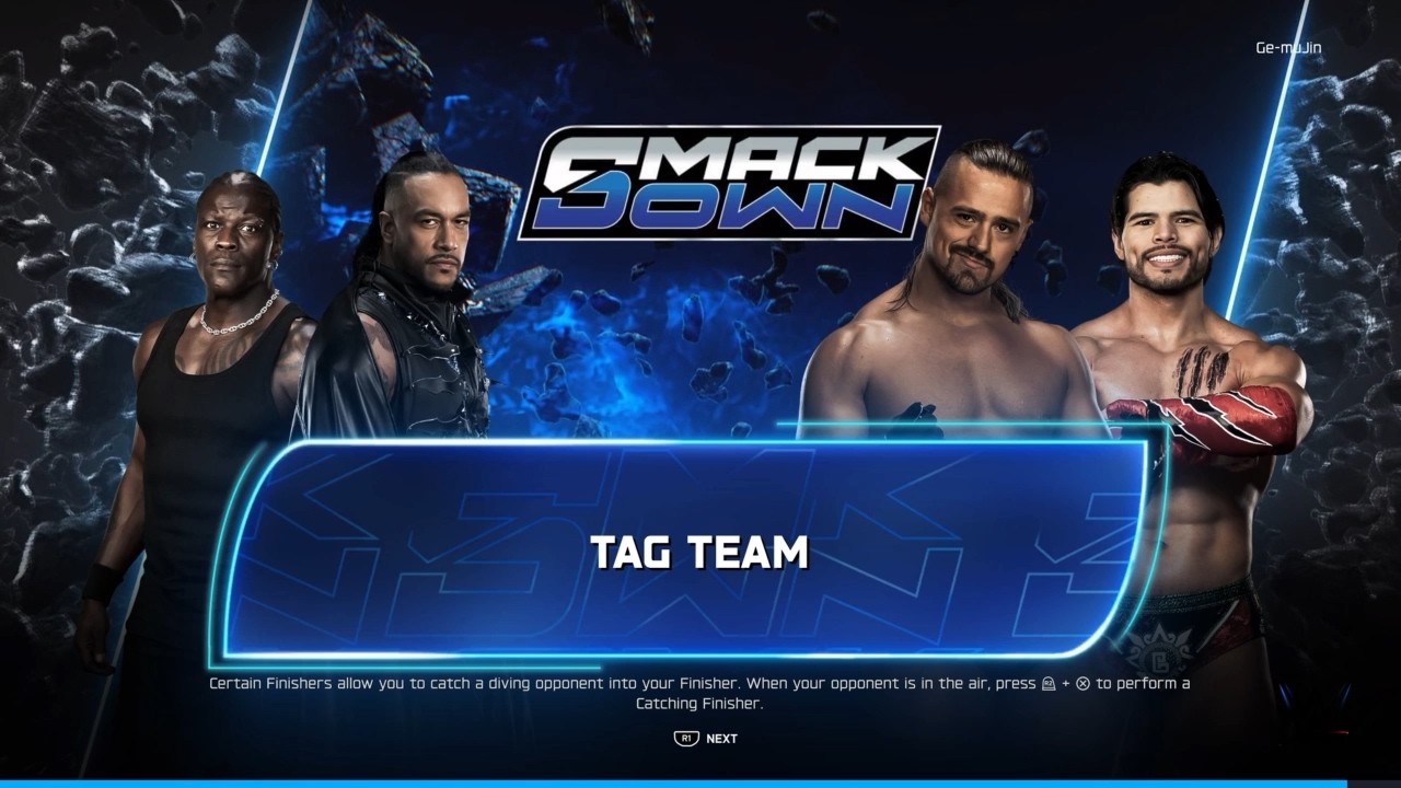 Smackdown 2026-03-13 : Damian Priest & R-Truth vs. Los Garza