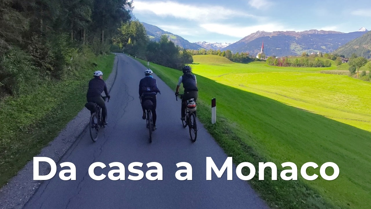 Da casa a Monaco in bici 🚴 | Episodio 1: avventura epica tra montagne e fatica