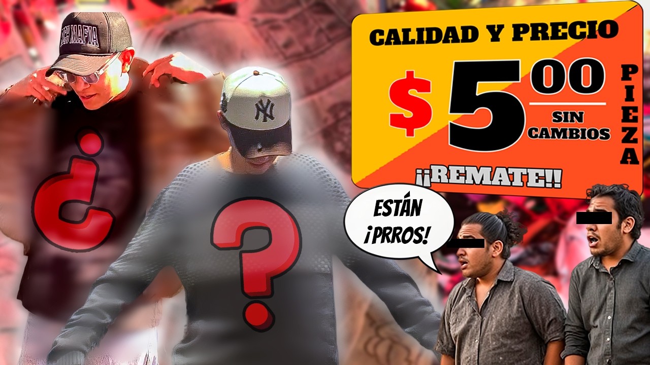 COMPRANDO ROPA DE MODA en la PACA | TIANGUIS | InDecentes