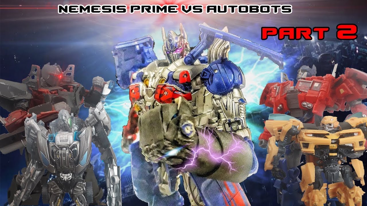 Transformers Stop Motion : Nemesis Prime  vs  Autobots PART 2 (TÜRKÇE)
