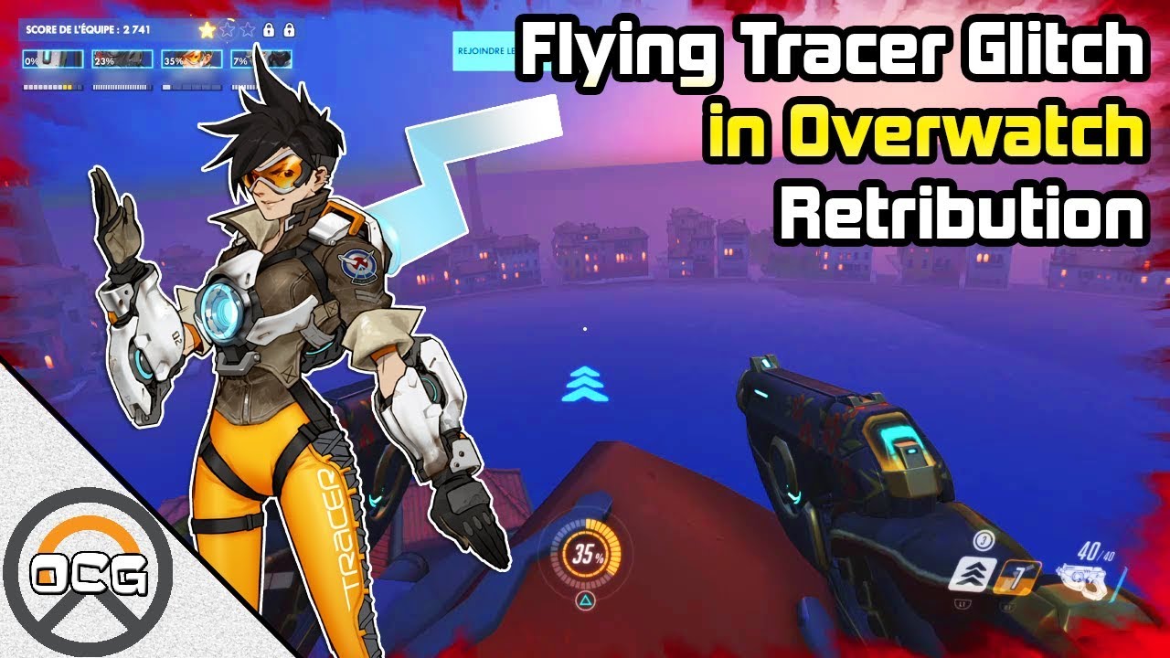 OCG - Flying Tracer Glitch in Overwatch Retribution