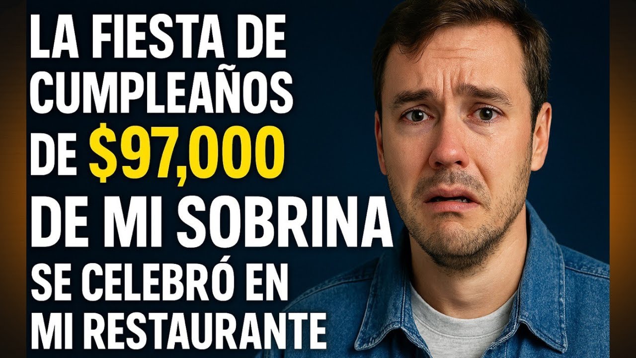 La fiesta de cumpleaños de $97,000 de mi sobrina se celebró en mi restaurante. Historia Completa...