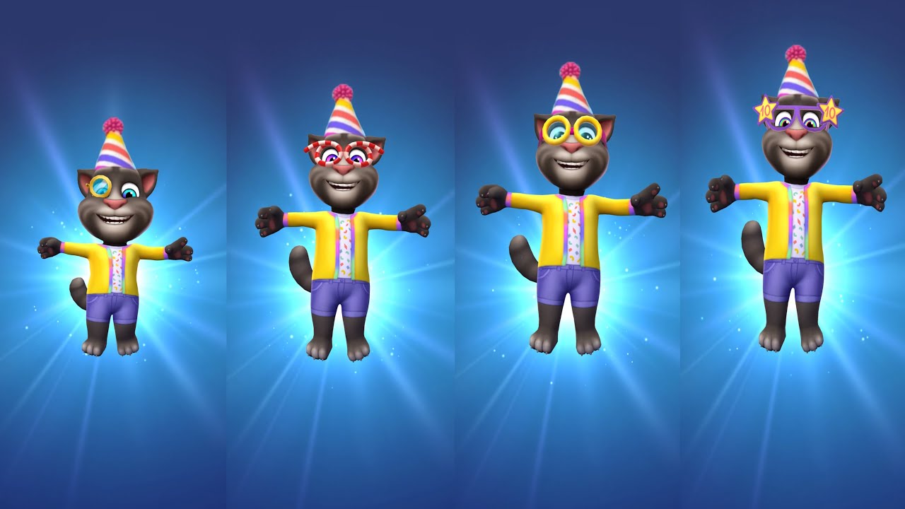 Happy Birthday 🎂 Level 425 Vs Level 430 Vs Level 435 Vs Level 440 | My Talking Tom 2