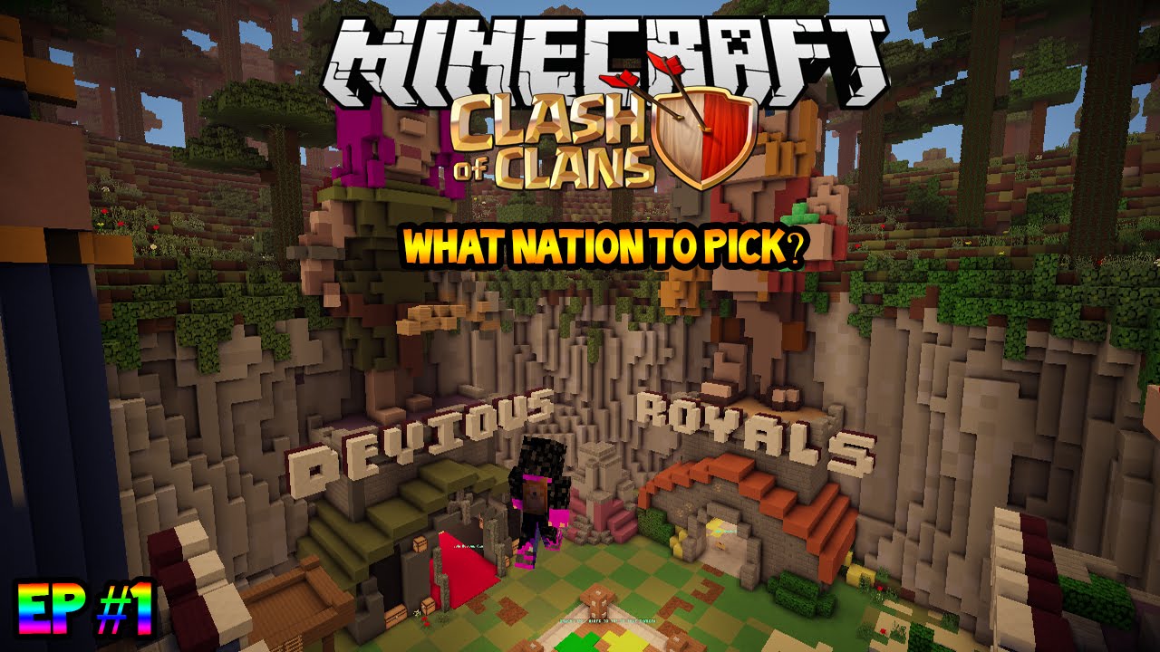 Minecraft | Clash of Clans - Episode #1 - "What nation to pick?"
