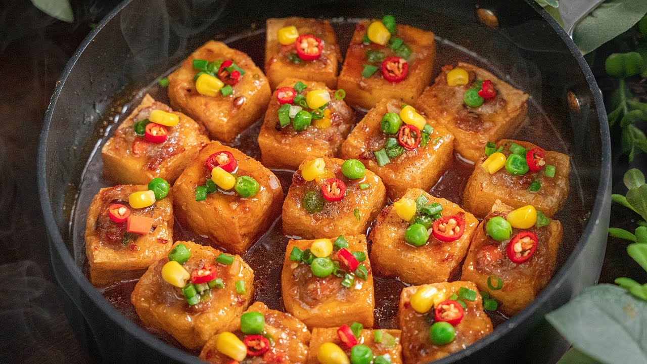 Bạn có đậu hũ không, làm món này ngon hơn đậu hủ chiên nước mắm  | New tofu pork recipe