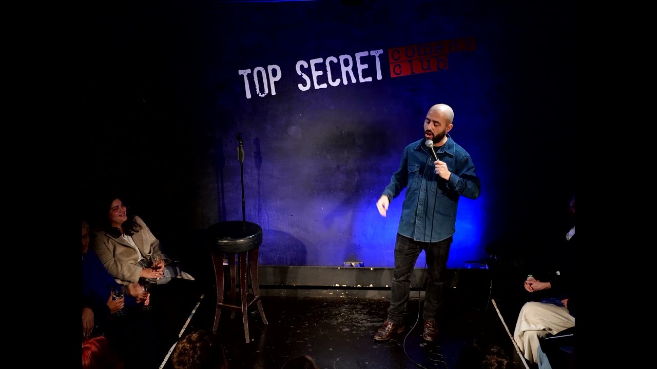 Aidan Jones at Top Secret Comedy Club, February 1, 2026
