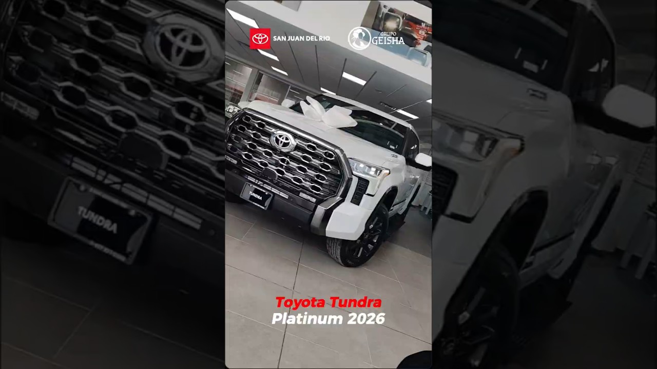 👑🛻 Toyota Tundra Platinum 2026