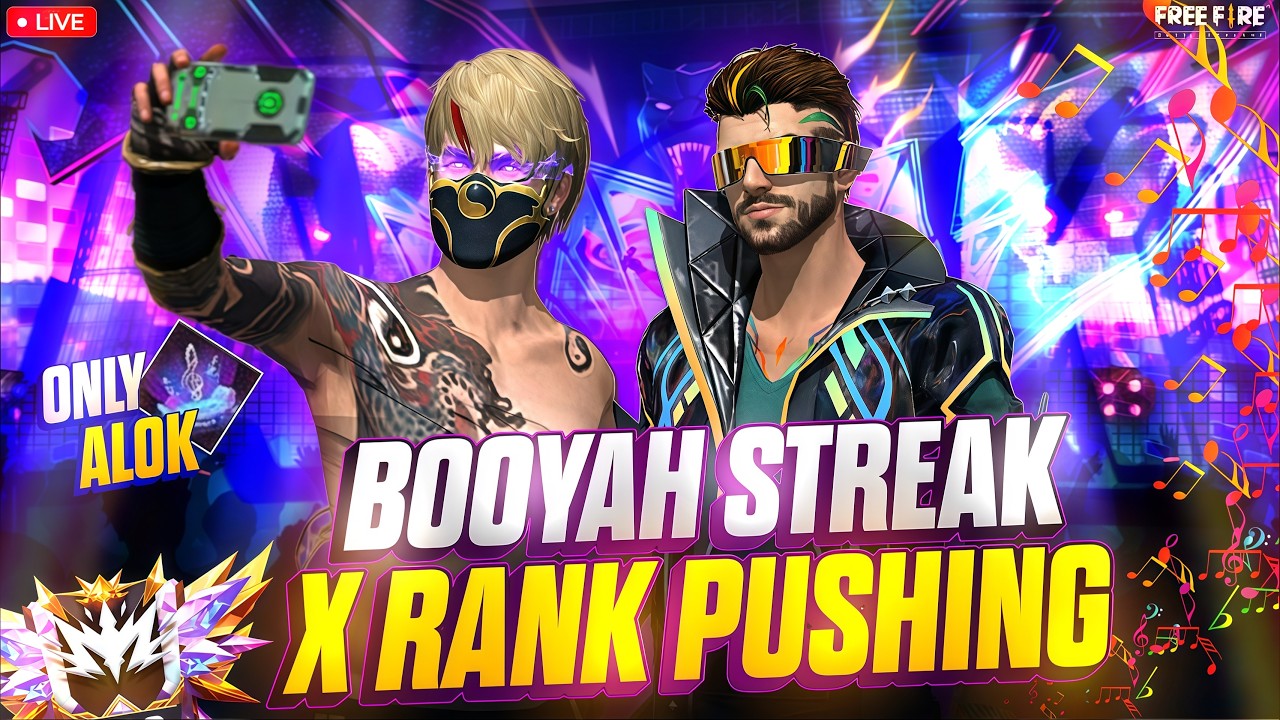 30 BOOYAH STREAK CHALLENGE😱 🔥 FFK PRASANTH ON LIVE🔥  #ffkprasanth #fftamil