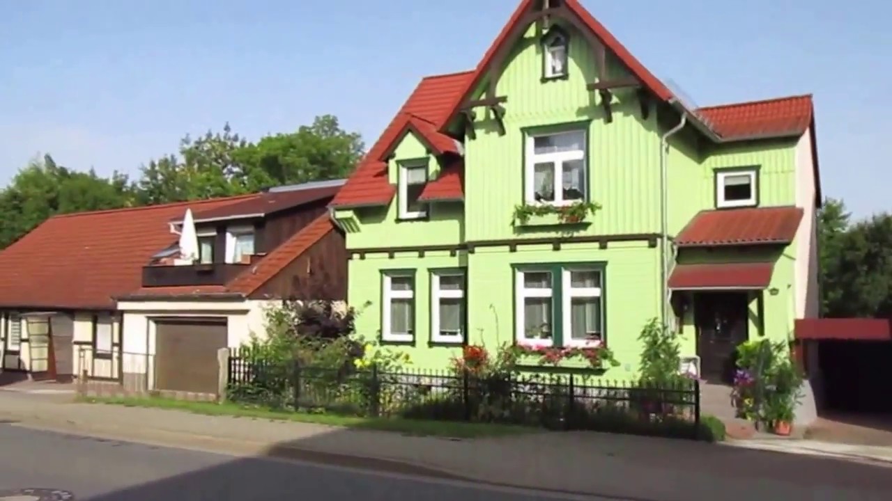 Spaziergang in Ilsenburg Harz durch die Stadt und zum Schloss in Sachsen Anhalt