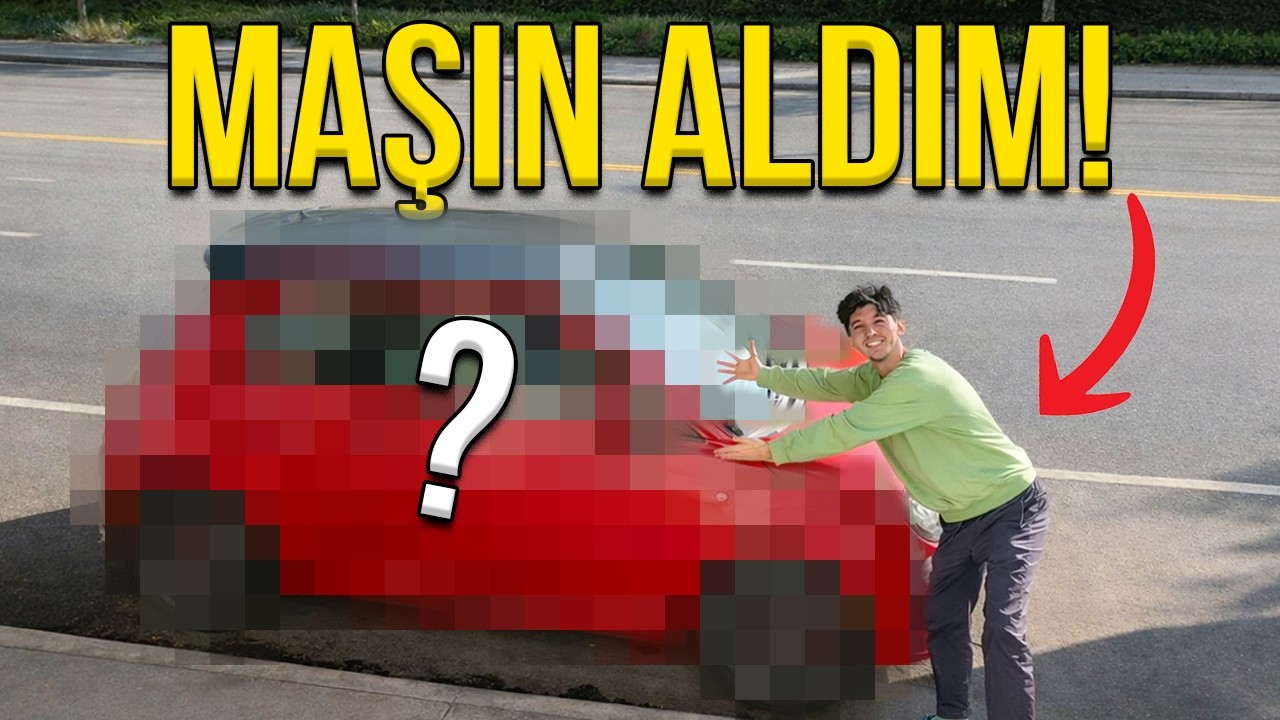 Amerikada Yeni Maşın Aldım! - (Ferrari Deyil)