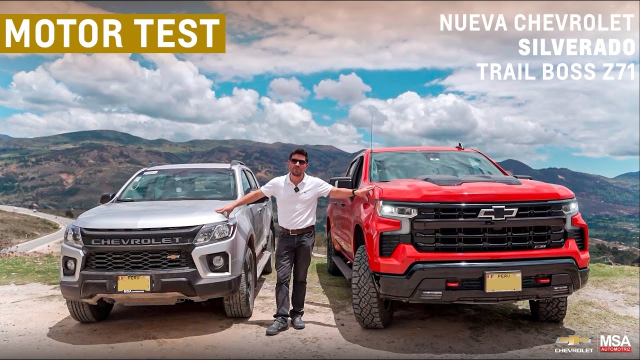 MOTOR TEST/ CHEVROLET SILVERADO Z71 / V8 - 355 HP / MSA AUTOMOTRIZ PERÚ