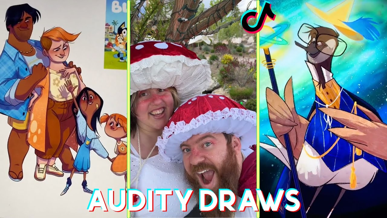 Audity Draws Tiktok Funny Videos - Best of @Audity Drawing he Husband Tiktoks 2023