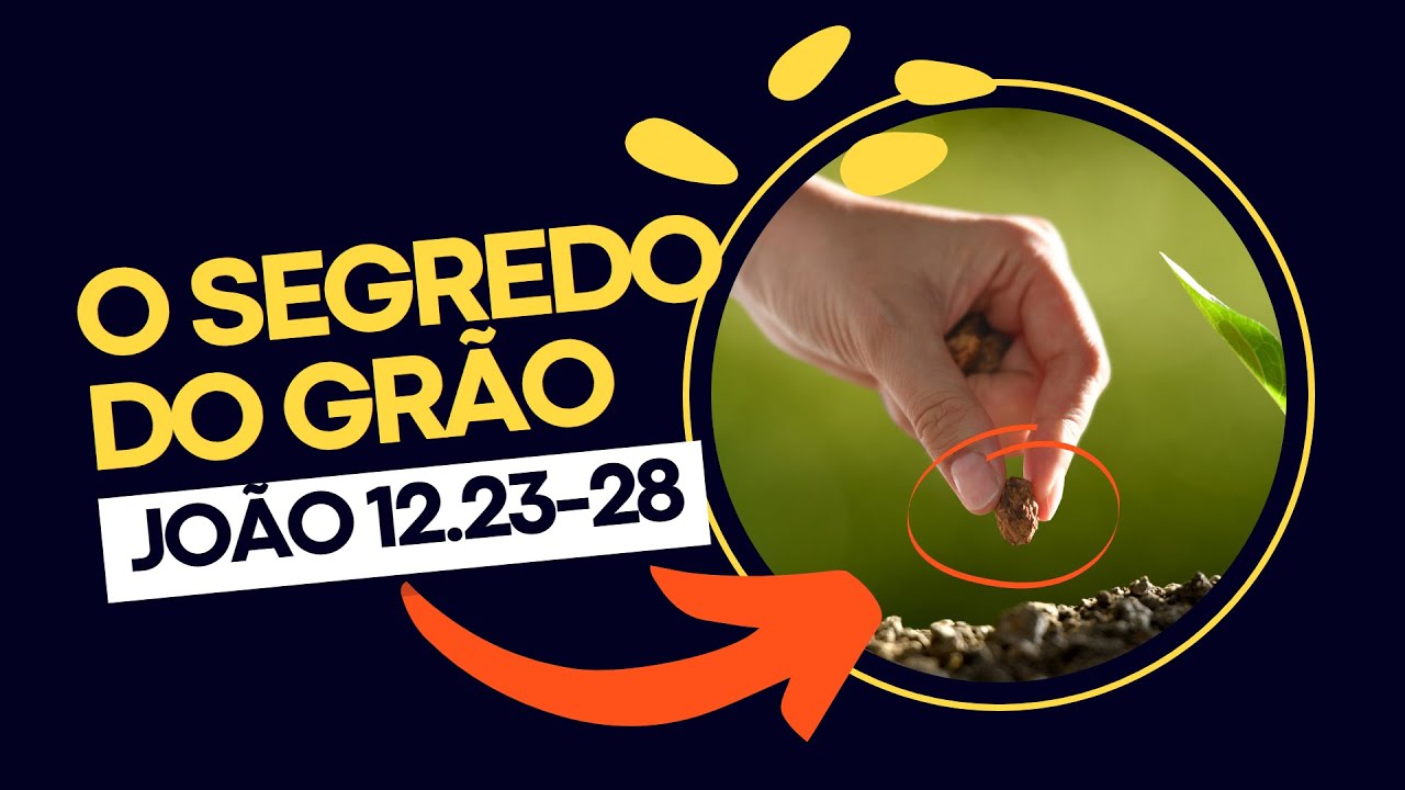 PARA VIVER, É PRECISO MORRER - João 12.23-28 #jesus #pregação #igreja