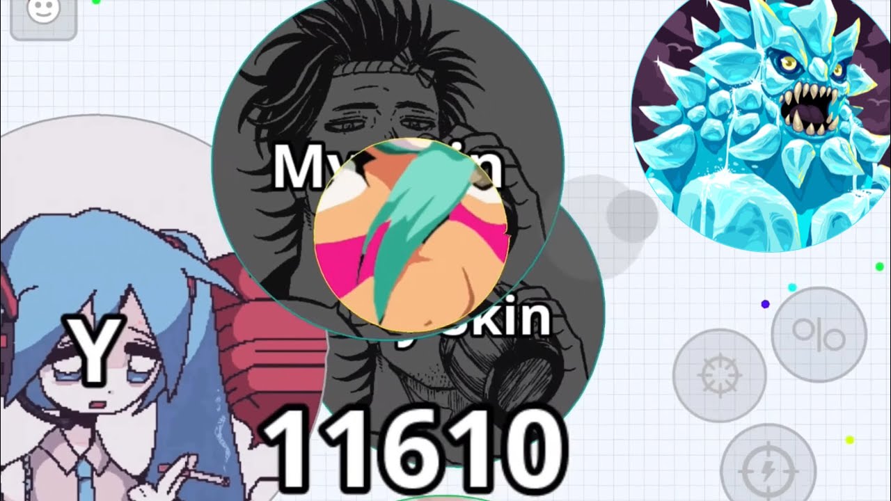 INSANE MODE 😤 (AGAR.IO MOBILE)