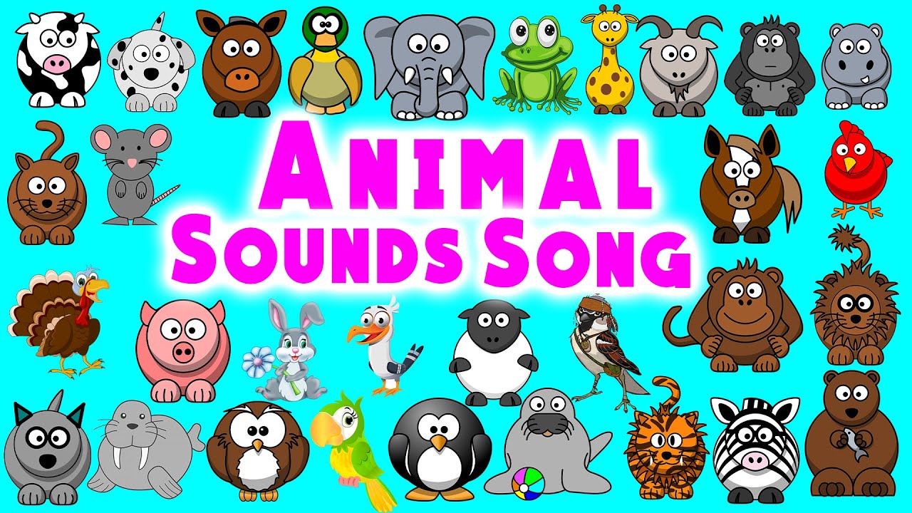 Animal Sounds Song | Rhymes for Babies | LittleKidsTV