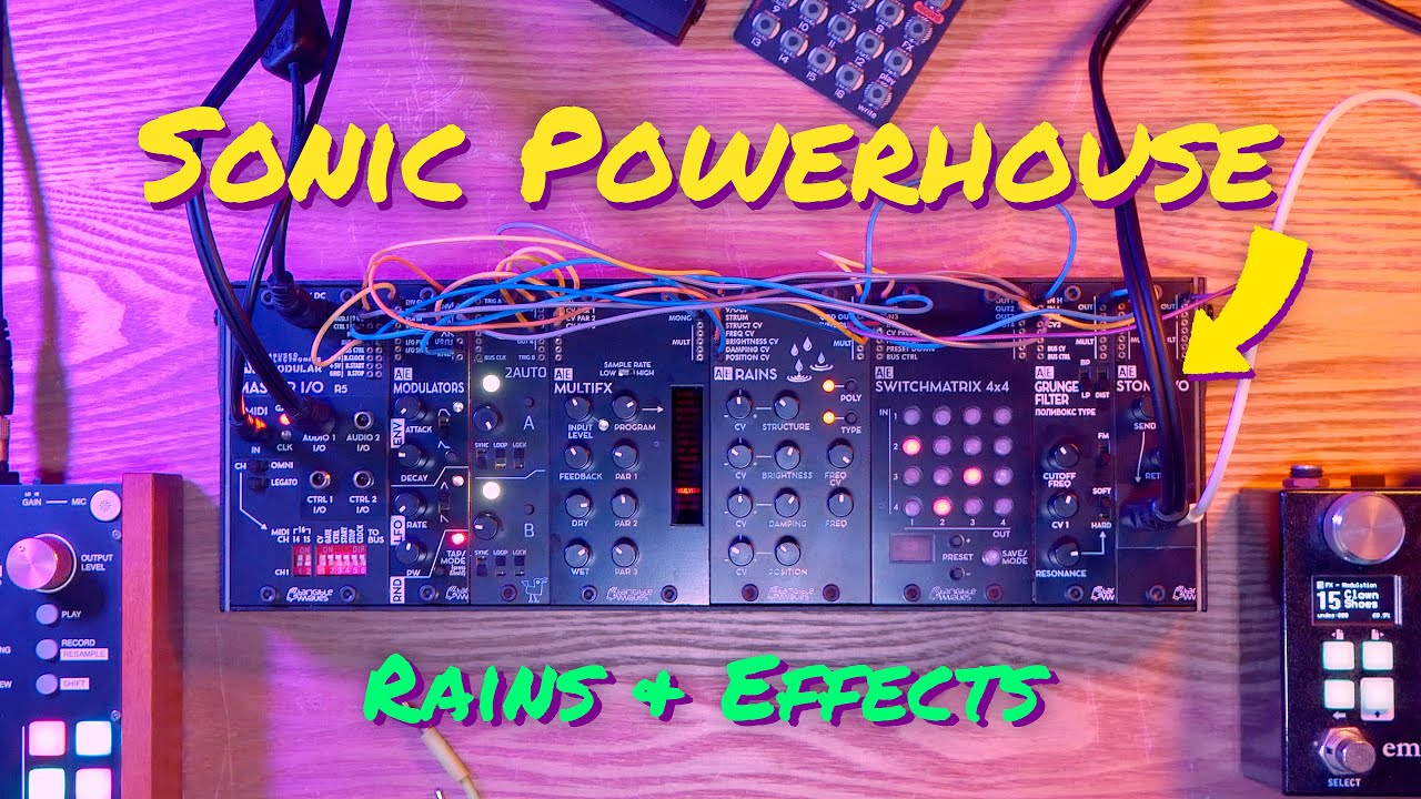AE Modular - Sonic Powerhouse (Rains + Effects)