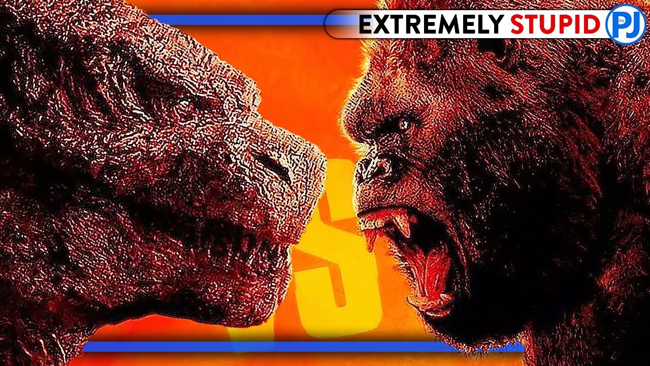 EXTREMELY STUPID FIGHT! GODZILLA VS KONG - PJ Explained