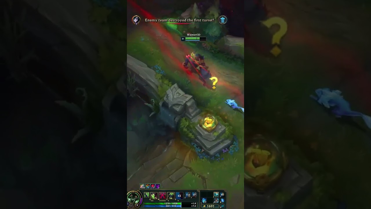 Warwick instincts kicked in #shorts #zeds3d #leagueoflegends