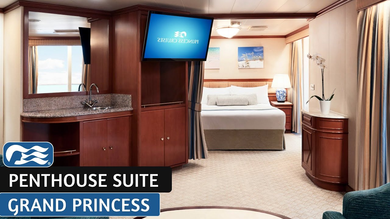 Grand Princess | Penthouse Suite | Full Walkthrough Tour & Review | 4K