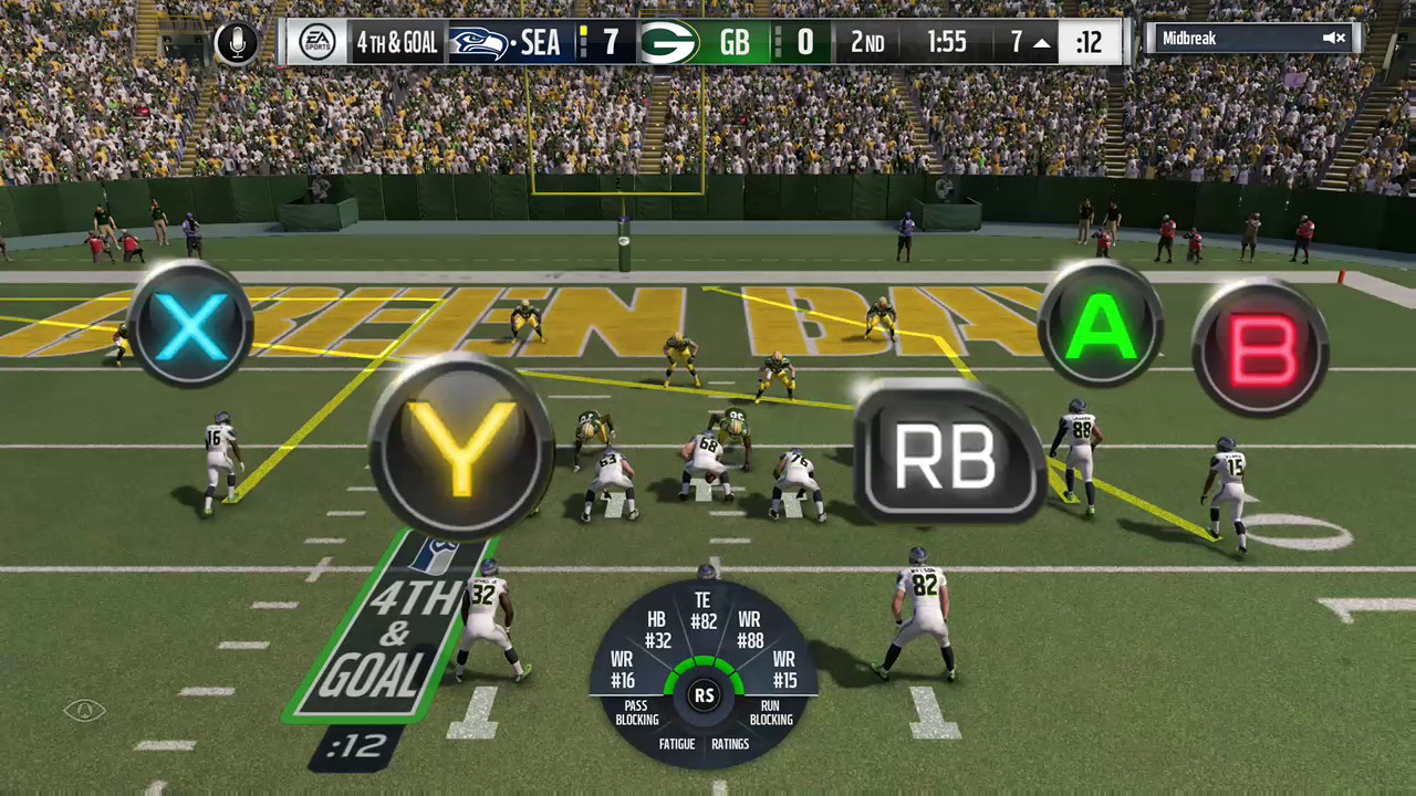 Make TDS In The Redzone!!! Madden 17