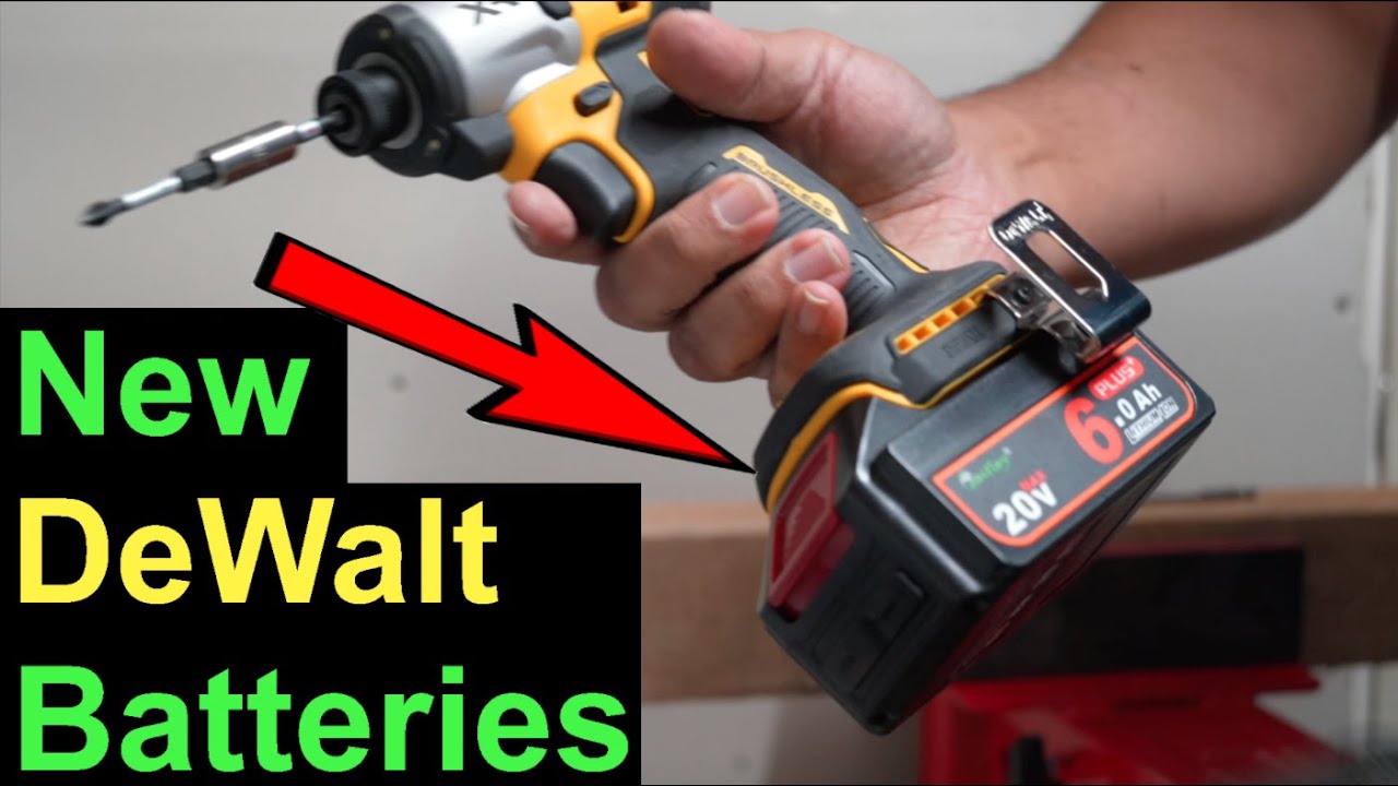 New DeWalt Batteries Waitley 2 Pack Upgraded 20V