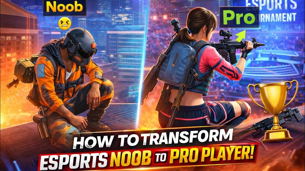 How to Transform eSports noob to Pro player 🤔 in scarfall 2.0 and scarfall best #1 Sniper is here 👑