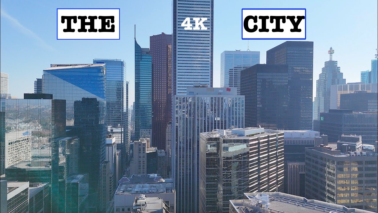 - The City - DJI Mini 4 Pro Drone Flight in Toronto - 4K