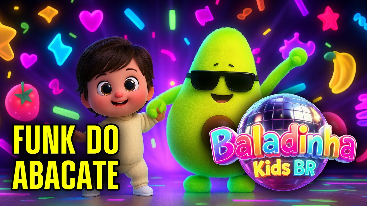 Funk do Abacate 🥑 | Música Infantil Divertida | Baladinha Kids BR
