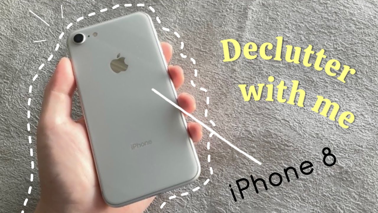 Organizing my iPhone 8 in 2025