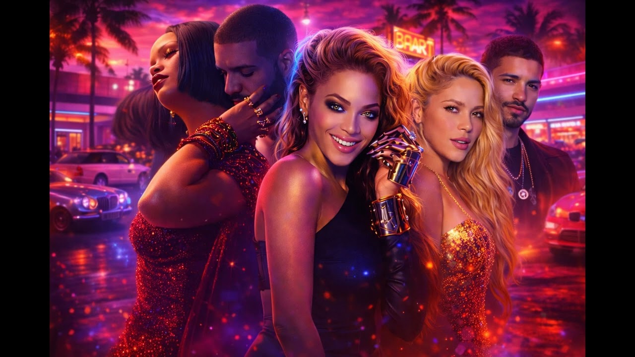 Rihanna Ft. Drake, Beyoncé, Shakira Ft. Maluma – Work the Ring Chantaje (Official Music)