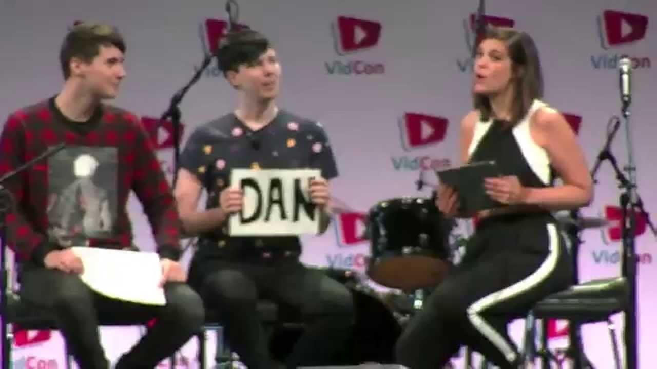 Dan and Phil at Vidcon 2014