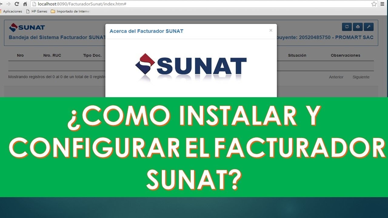 ¿Cómo instalar y configurar el Facturador SUNAT SFS 2024?|Facturador SUNAT