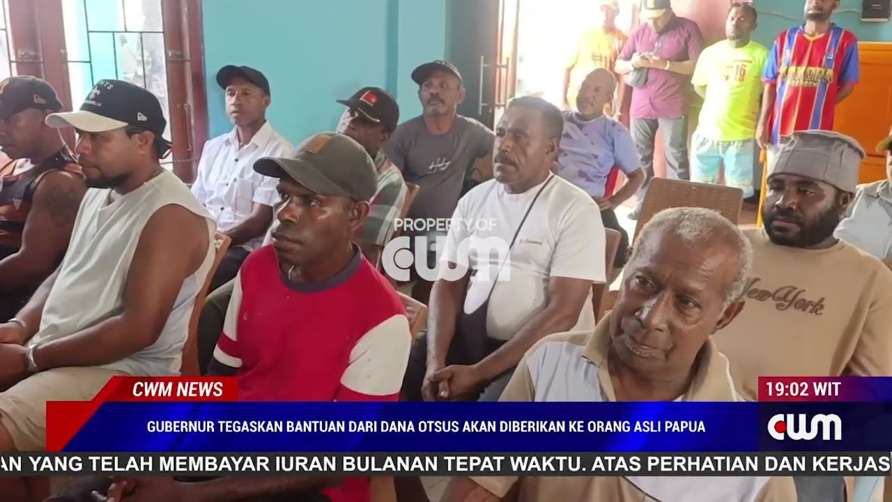 GUBERNUR TEGASKAN BANTUAN DARI DANA OTSUS AKAN DIBERIKAN KE ORANG ASLI PAPUA