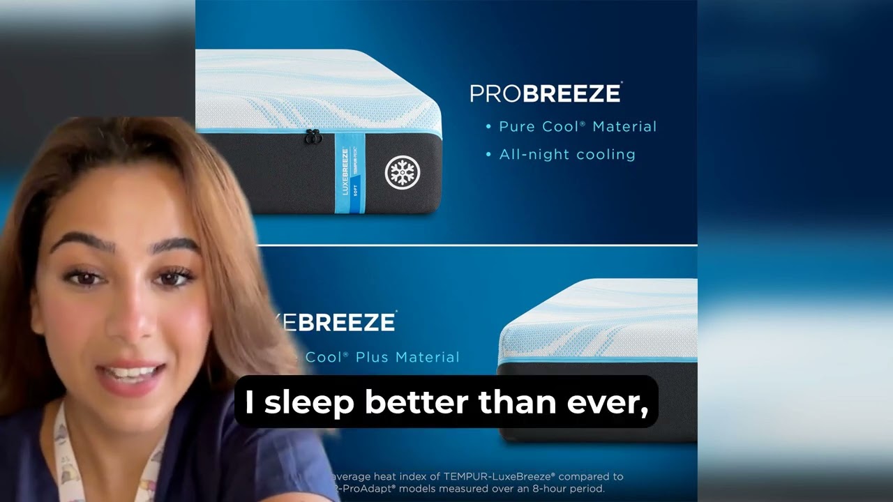 Cooler Nights with the Tempur-Pedic LuxeBreeze at BedPlanet