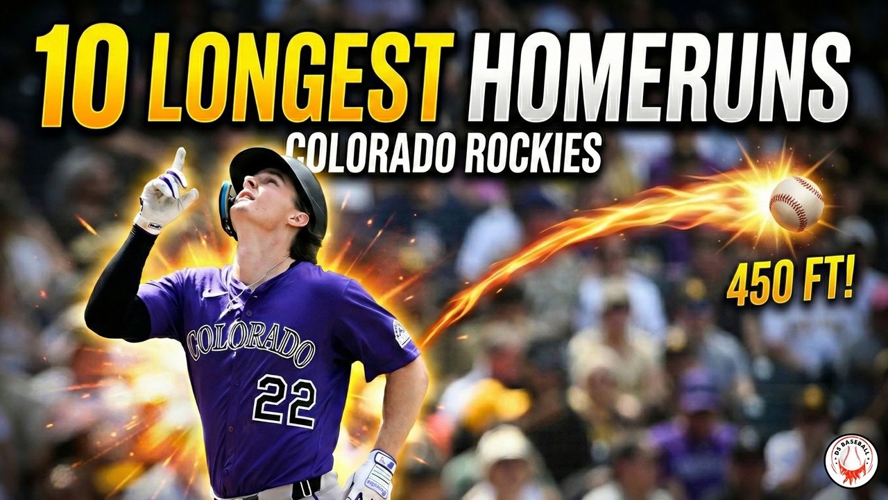 Colorado Rockies | The Longest Home Runs of 2025