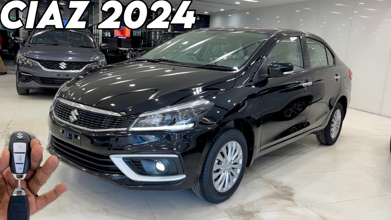 MARUTI SUZUKI CIAZ 2024 ZETA BLACK COLOUR 🔥 NEW CIAZ ZETA ₹10.5 Lakh 2nd Top Model 2024 Review