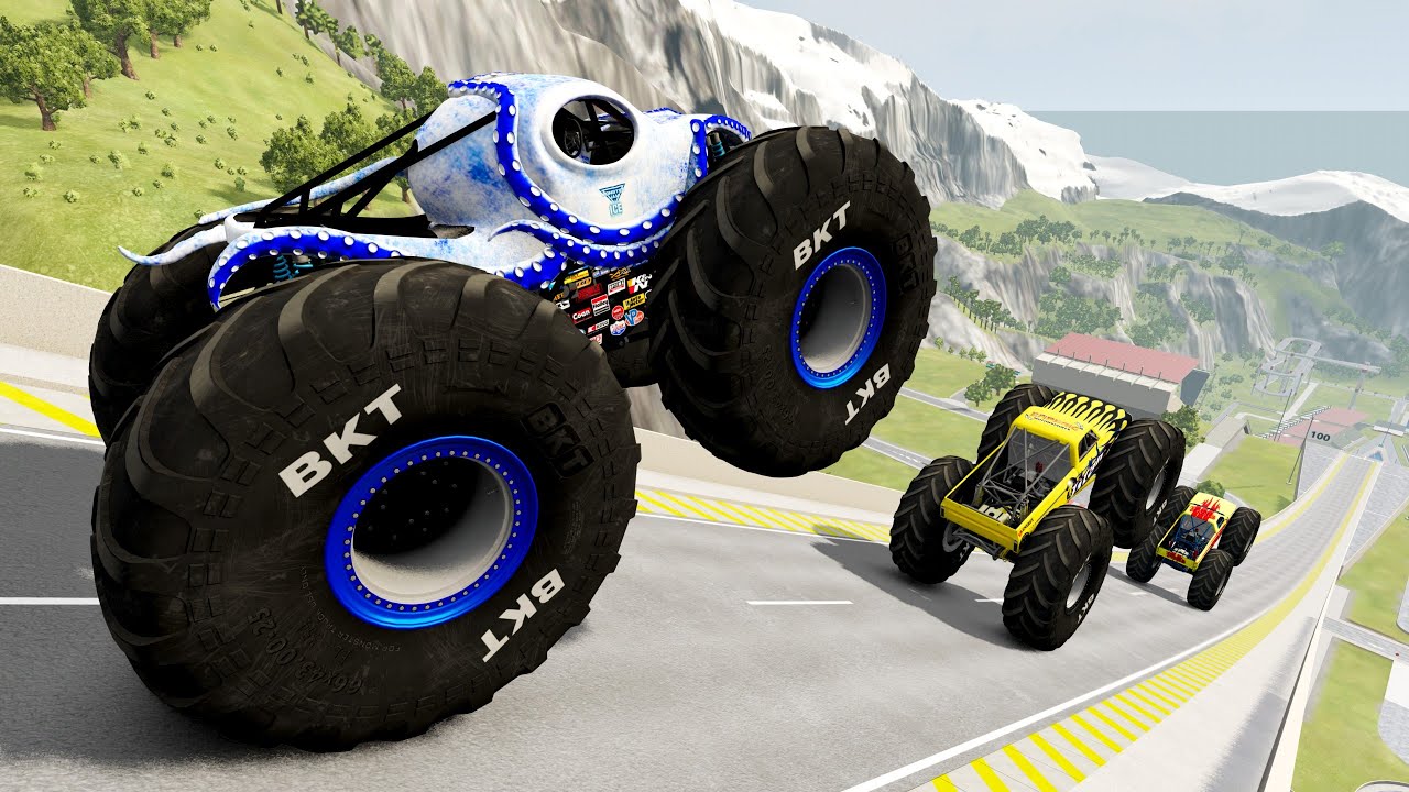 Car Random - Epic High Speed Crashes #002 - BeamNG Drive