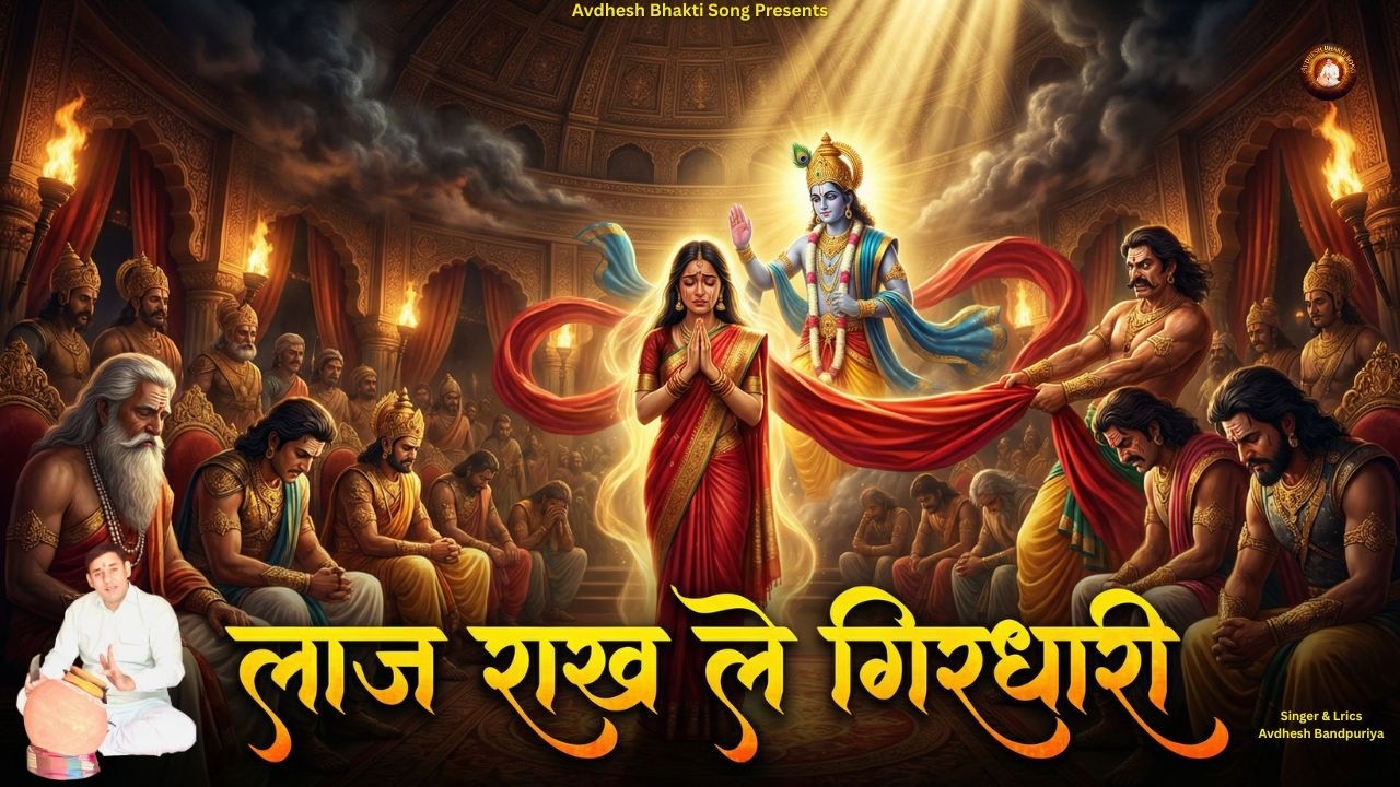 लाज राख ले गिरधारी | घड़े की ताल पर 🔥 | द्रौपदी चीर हरण देसी भजन | Avdhesh Bandpuriya
