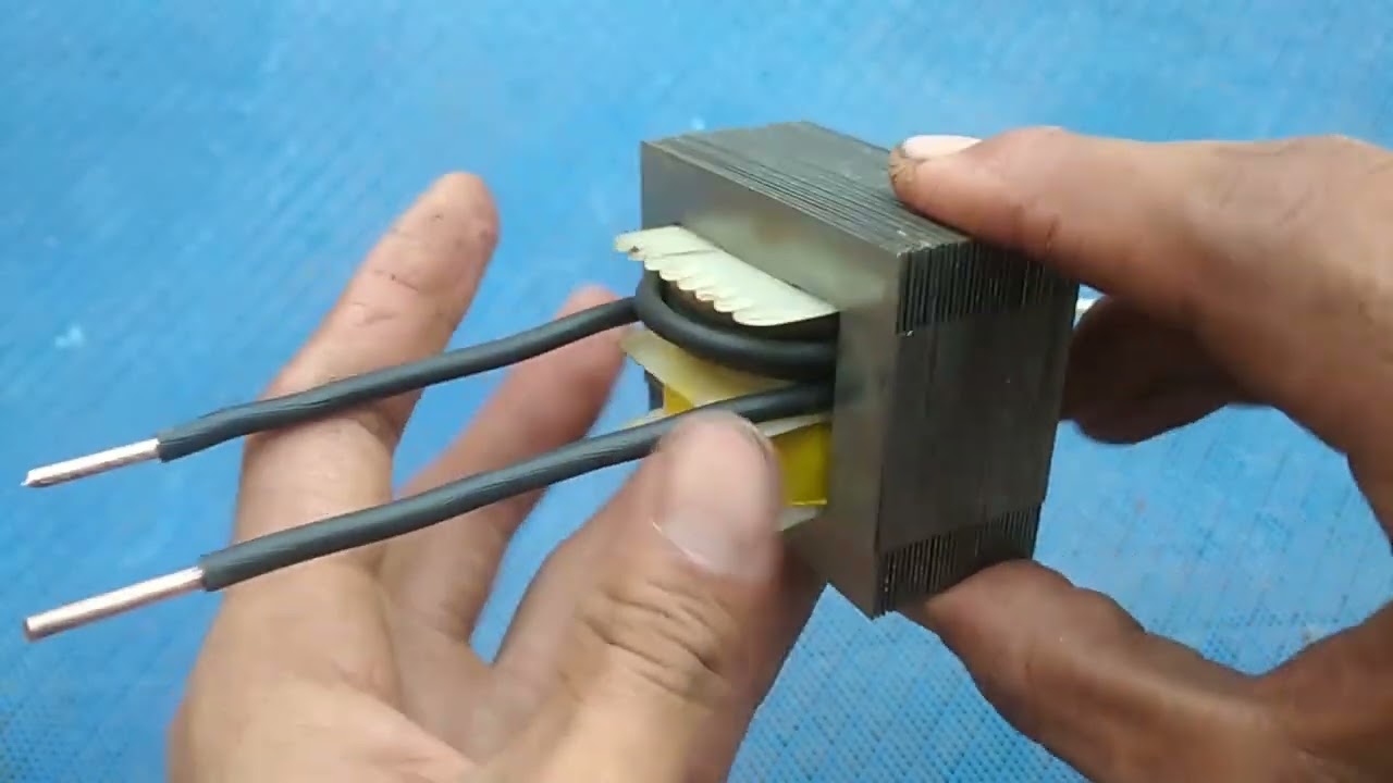 Como hacer un Pirografo O Cautín Con Un Transformador De 12v