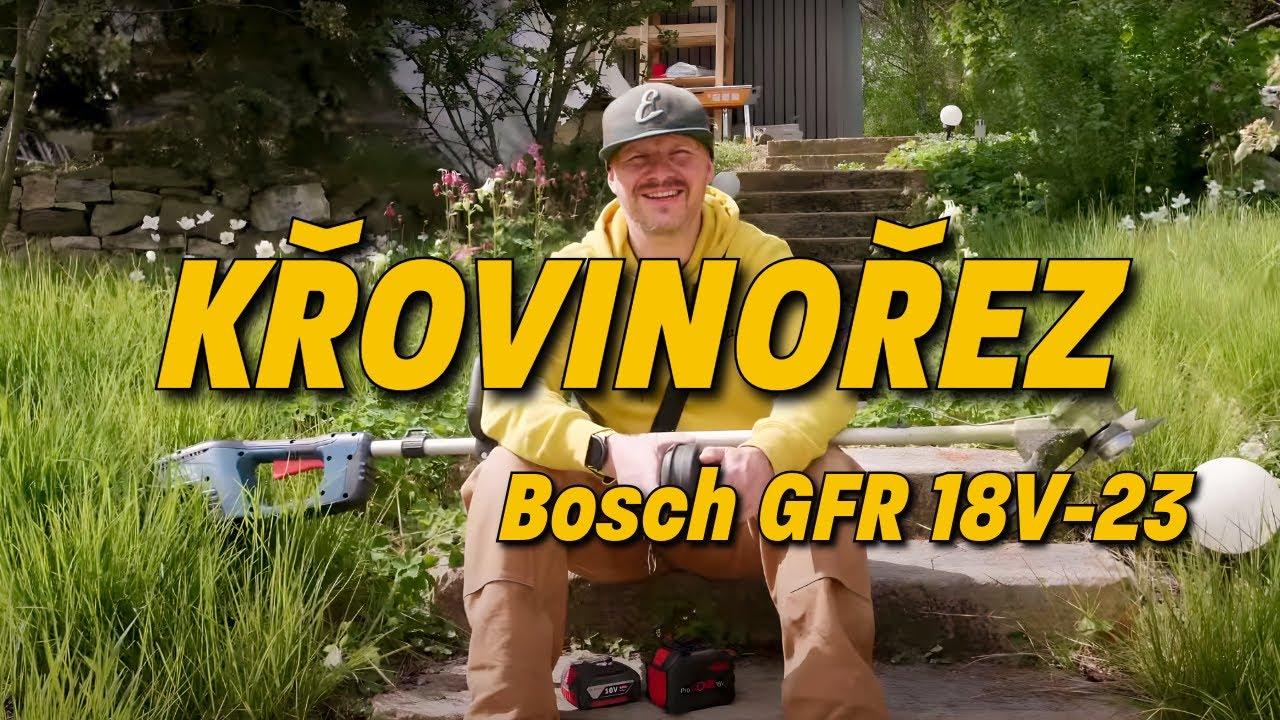 Křovinořez Bosch GFR 18V-23