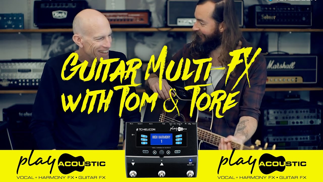 Guitar Multi-FX: Play Acoustic - Impeccable acoustic tone with BodyRez™