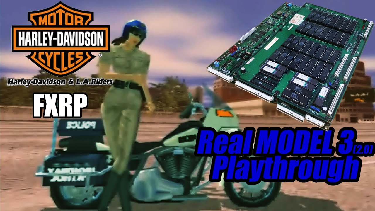 SEGA Harley-Davidson & L.A. Riders - Real MODEL 3 (2.0) - FXRP