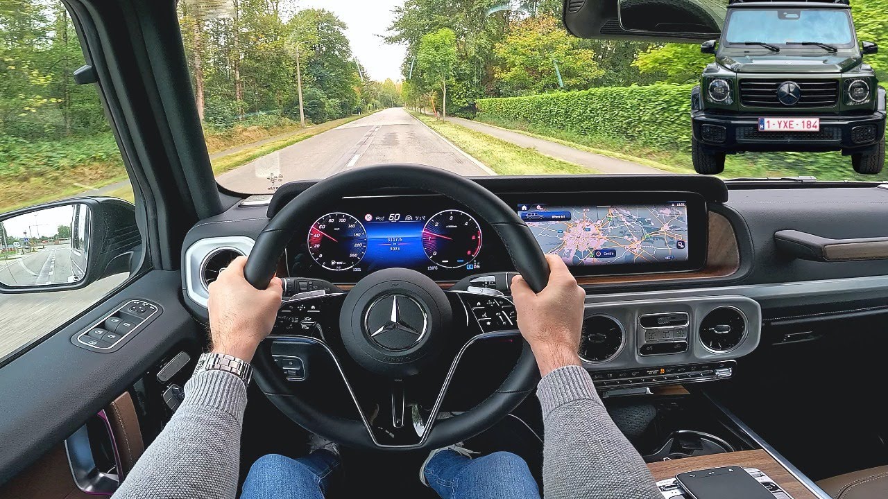 Mercedes G-Class 2026 POV Test Drive | G 450 d 367 hp AWD