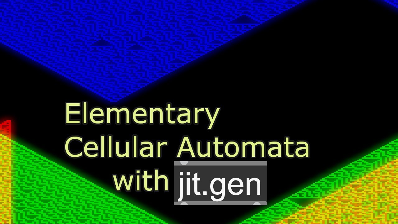 Elementary Cellular Automata - Max/MSP Tutorial