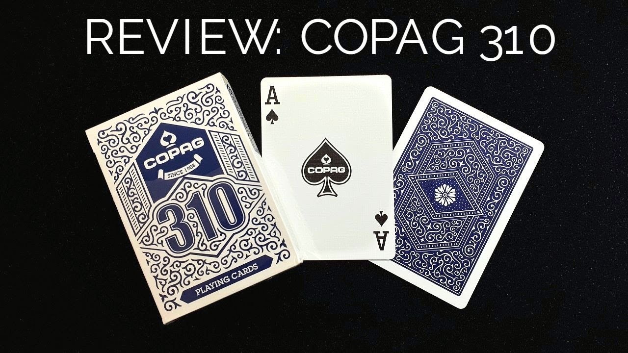 Review: Baraja Copag 310 de Cartamundi (Una baraja económica excelente para cardistry y magia)